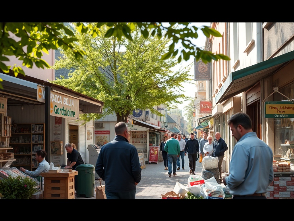 Ogłoszenie o pracę dla kuriera z dobrą pensją w Garwolinie na początku lutego.