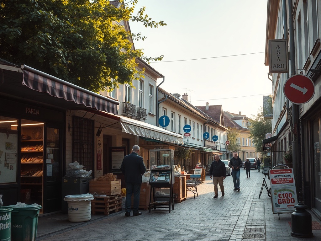 Uśmiechnięty kurier z paczką w Garwolinie, oferta pracy kurier Garwolin